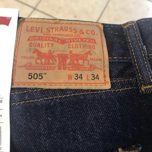 NWT Men’s Levi’s 505 Jeans